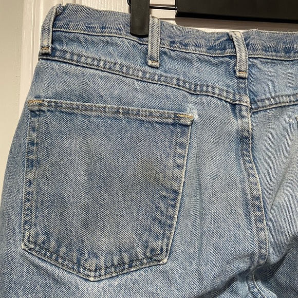 Wrangler Men’s Light Wash Distressed Cotton Denim Jeans Size 36x30 - Picture 5 of 12